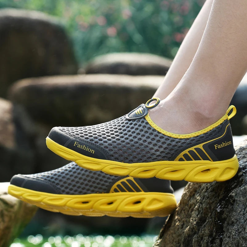Lightweight Aqua Sneakers 3