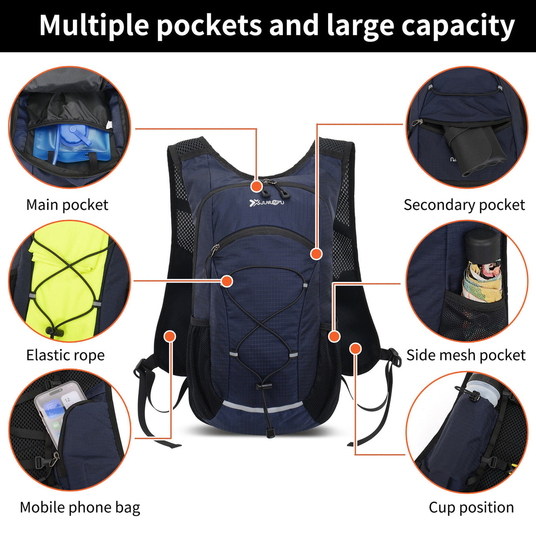 Lightweight Nylon Sport Backpack 2
