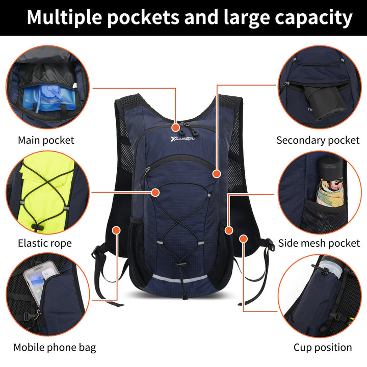 Lightweight Nylon Sport Backpack 2