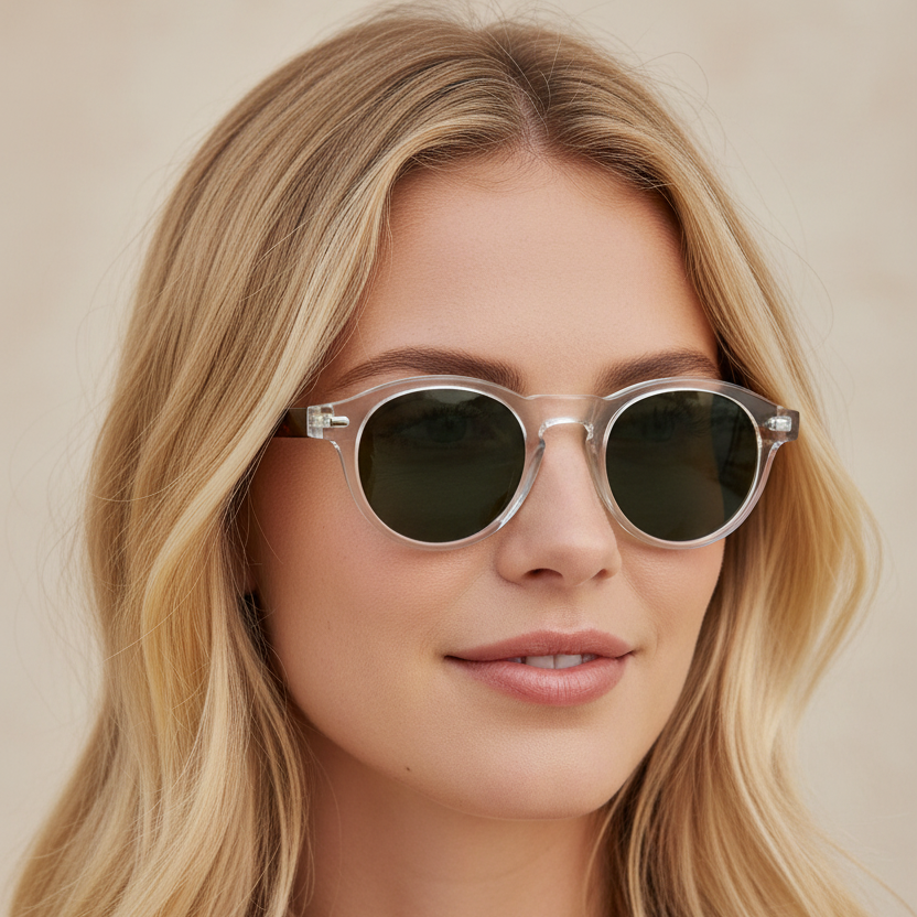 Lightweight Round Sunglasses 3