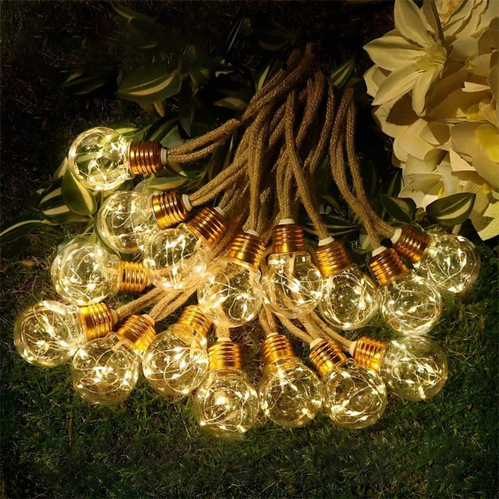 Solar Filament String Lights lifestyle