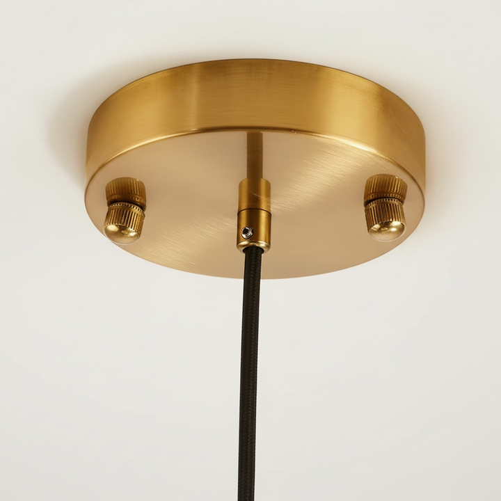Adjustable Glass Dome Pendant Light