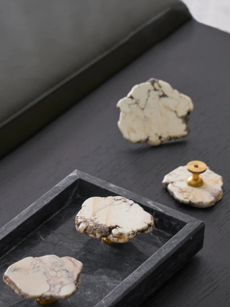 Natural Stone Accent Cabinet Handle