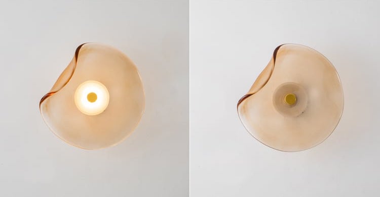 Frosted Glass Wall Sconce