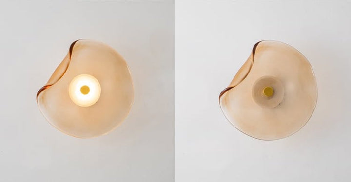 Frosted Glass Wall Sconce