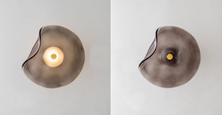 Frosted Glass Wall Sconce