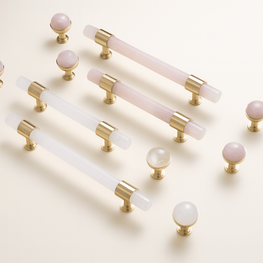 Marble Brass Cabinet Handle 1