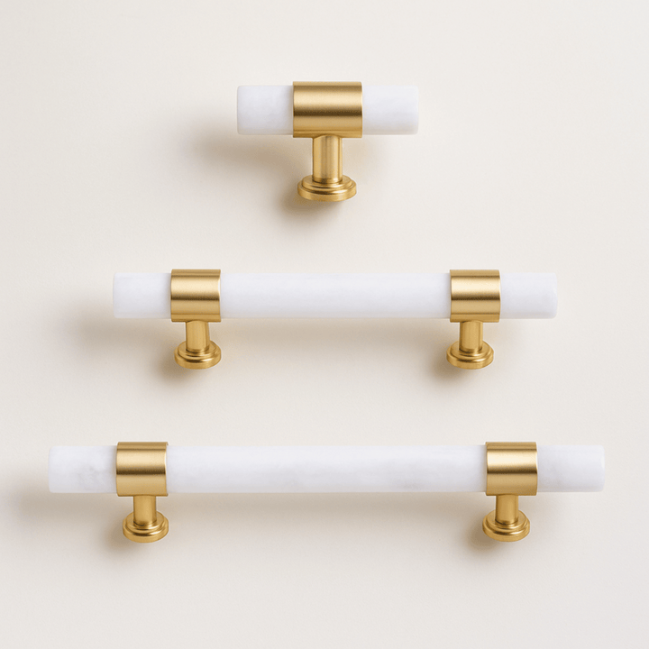 Marble Brass Cabinet Handle 9