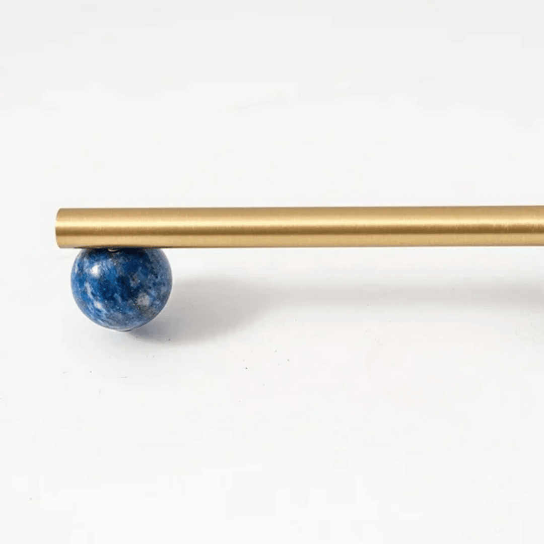 Marble Brass Cabinet Knob 9