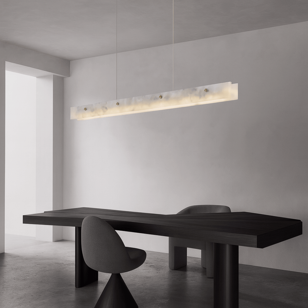 Marble Linear Pendant Light 2