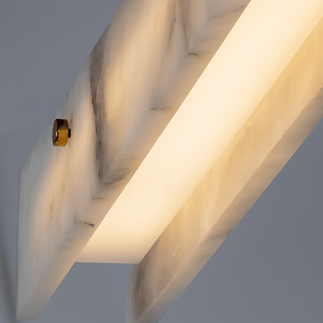 Marble Linear Pendant Light 3