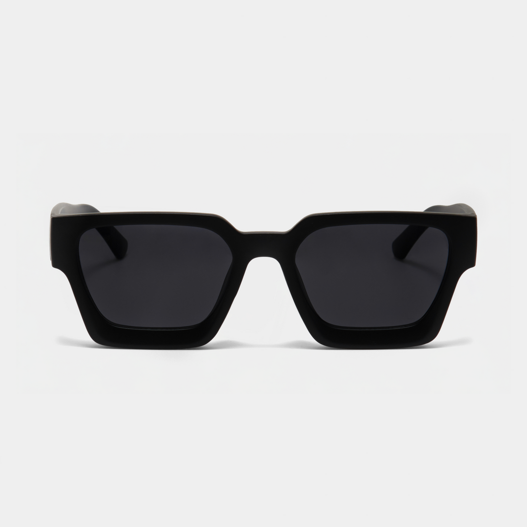 Matte Black Men's Sunglasses 2