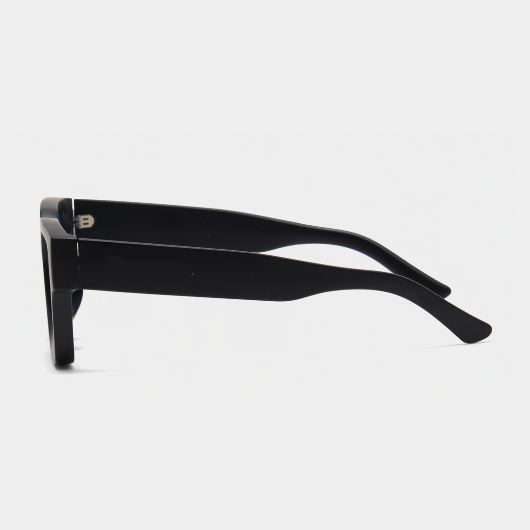 Matte Black Men's Sunglasses 3