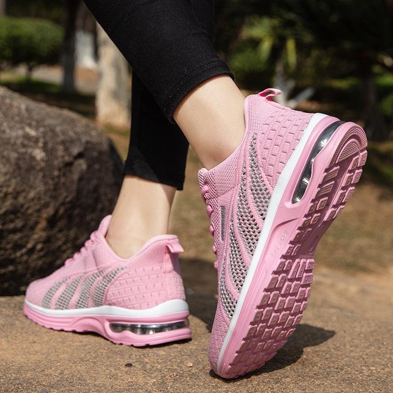 Mesh Platform Running Shoes 2