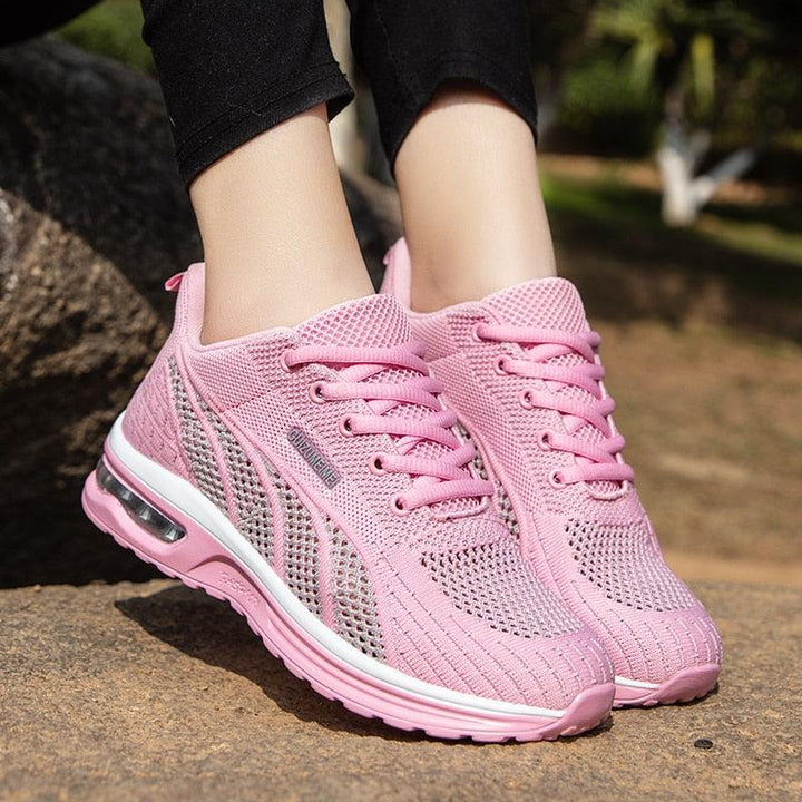Mesh Platform Running Shoes 3