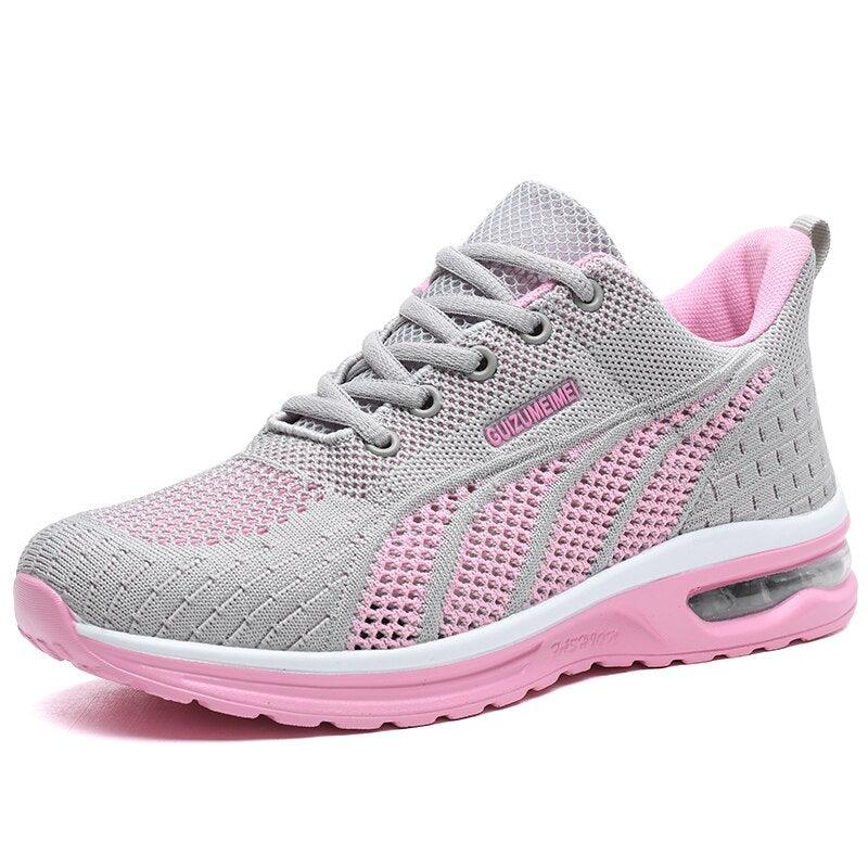 Mesh Platform Running Shoes 6