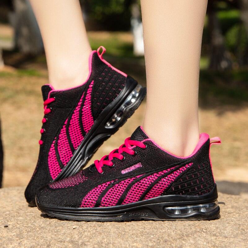 Mesh Platform Running Shoes 7