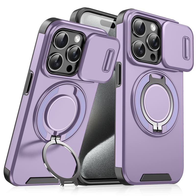 Magnetic Kickstand Case magnetic back detail