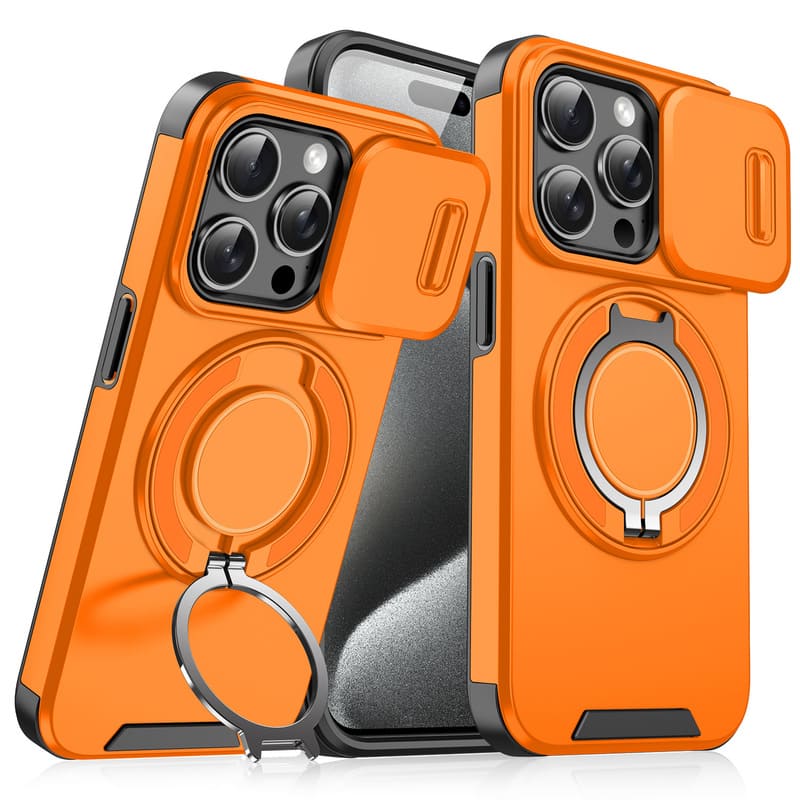 Magnetic Kickstand Case camera slide detail