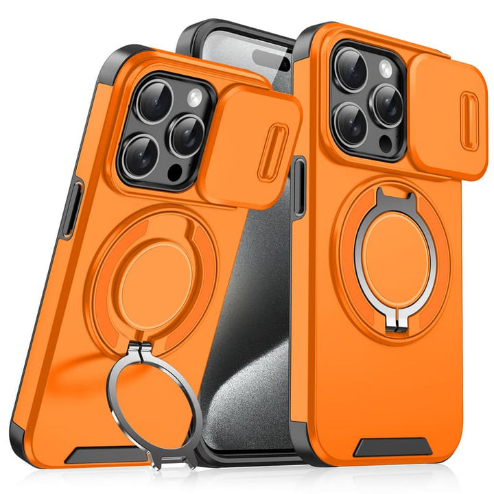 Magnetic Kickstand Case camera slide detail