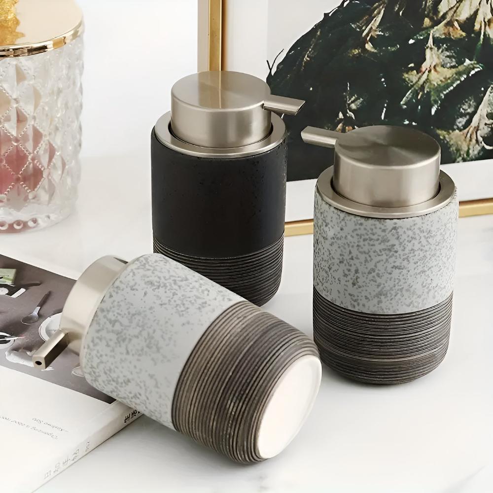 Minimal Ceramic Soap Dispenser 6