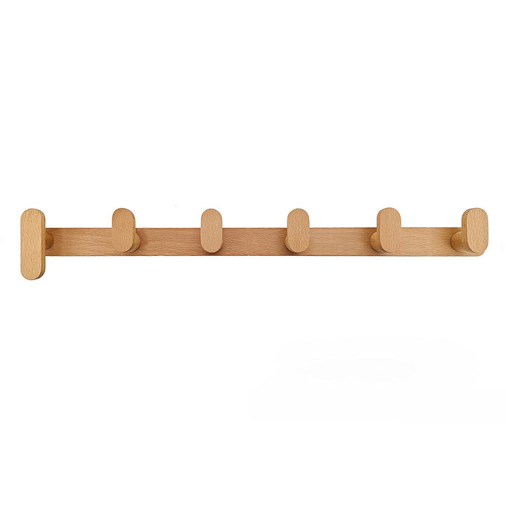 Minimalist Beech Coat Hooks for Wall 8