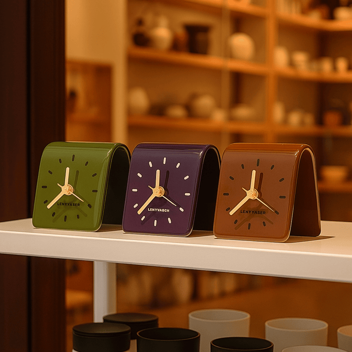 Minimalist Ceramic Desk Clock 1