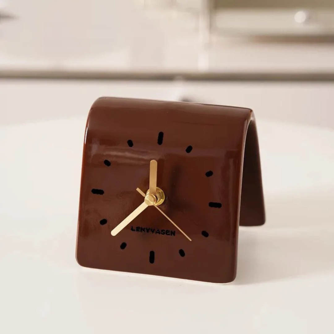 Minimalist Ceramic Desk Clock 7