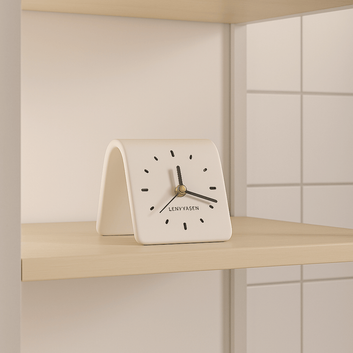 Minimalist Ceramic Desk Clock 9