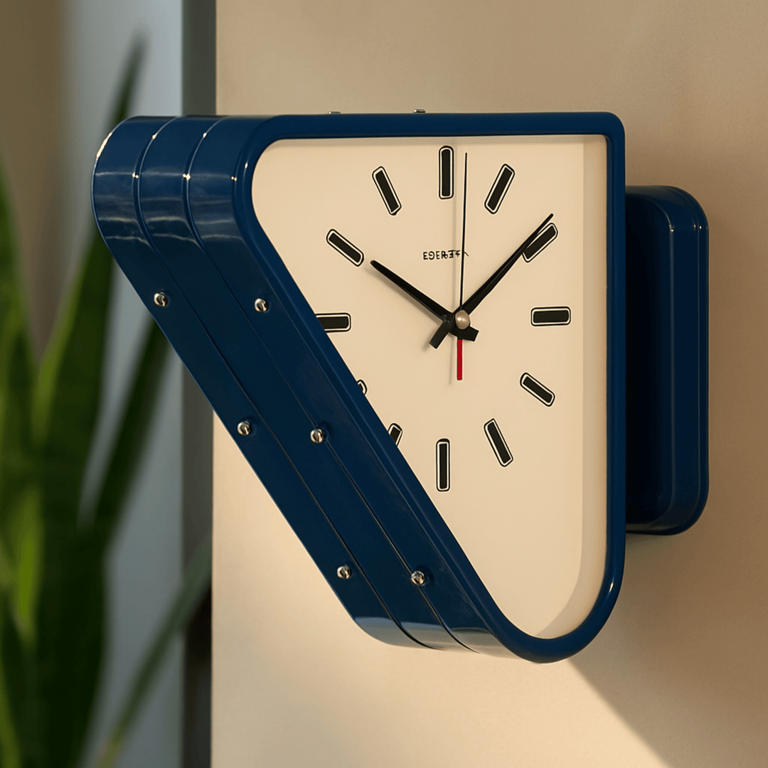 Minimalist Dual-Sided Wall Clock 3