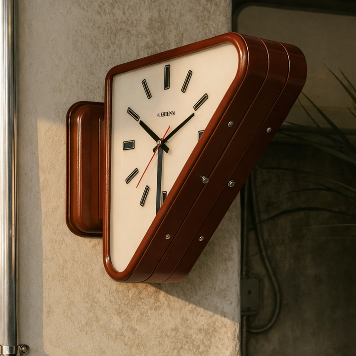 Minimalist Dual-Sided Wall Clock 5