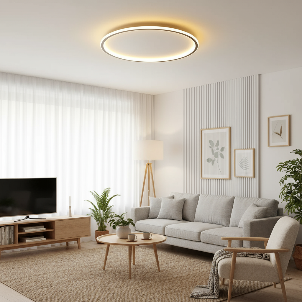 Minimalist Flush Mount Ceiling Light 5