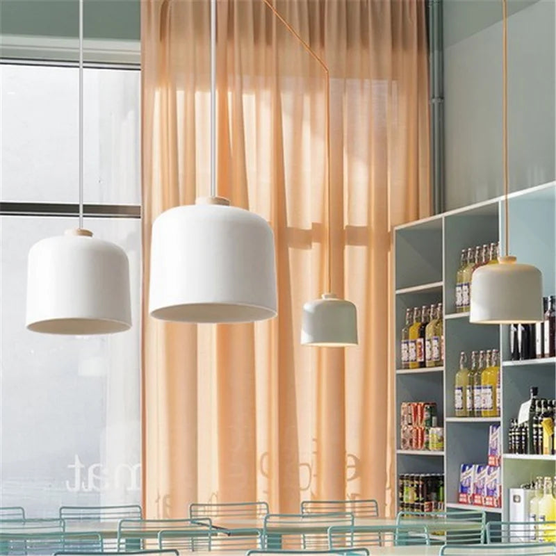 Minimalist Metal Pendant Light for Kitchen Island 5