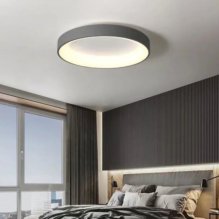 Minimalist Round Flush Mount Ceiling Light 3