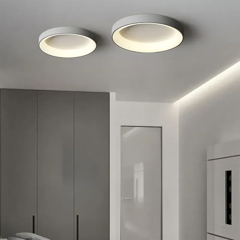 Minimalist Round Flush Mount Ceiling Light 4