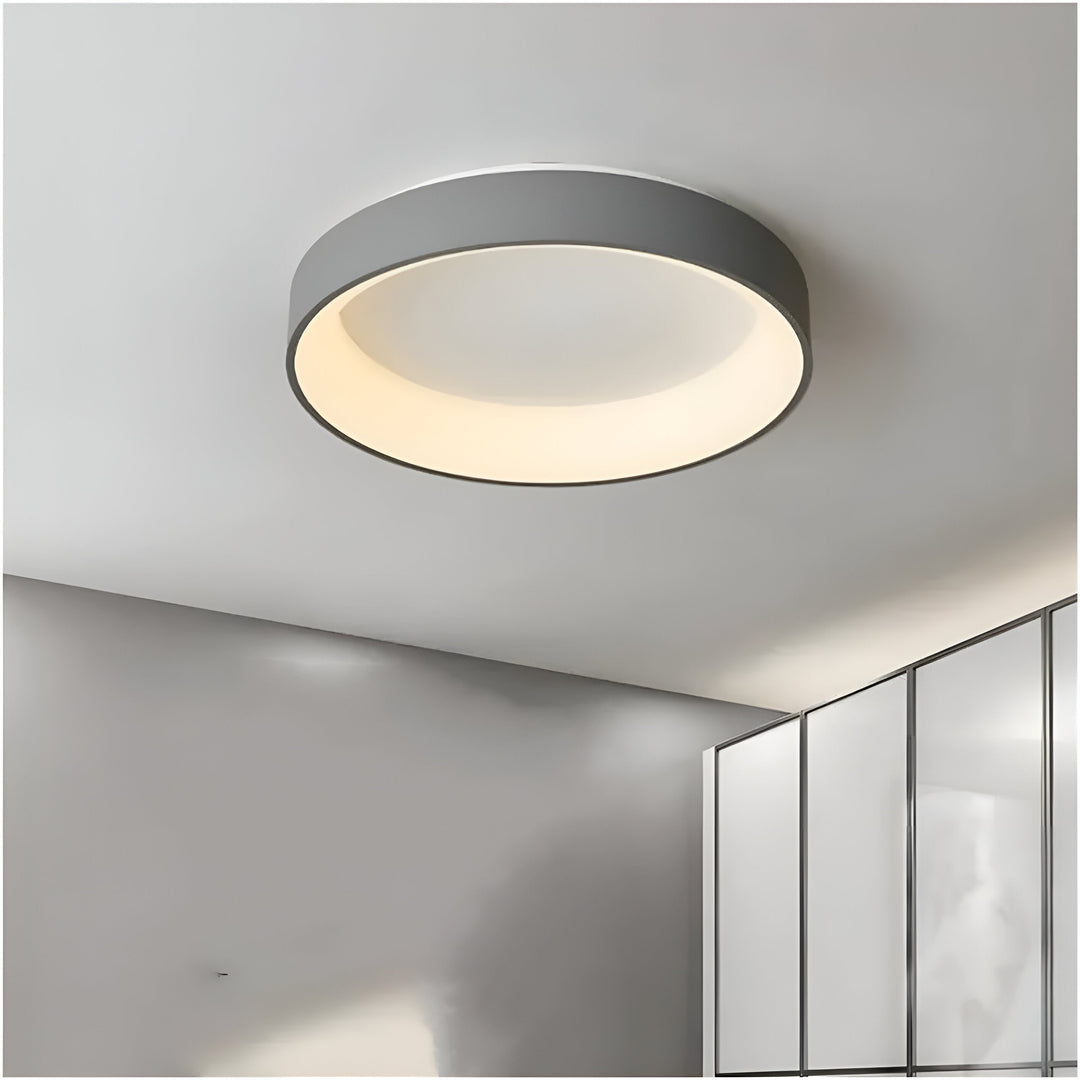 Minimalist Round Flush Mount Ceiling Light 7