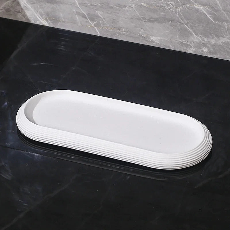 Minimalist Stone Bathroom Set 12