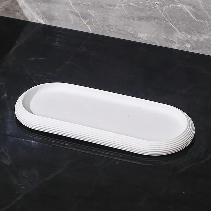 Minimalist Stone Bathroom Set 12