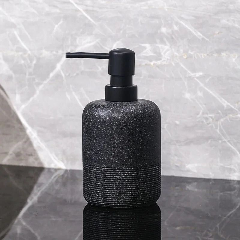 Minimalist Stone Bathroom Set 16