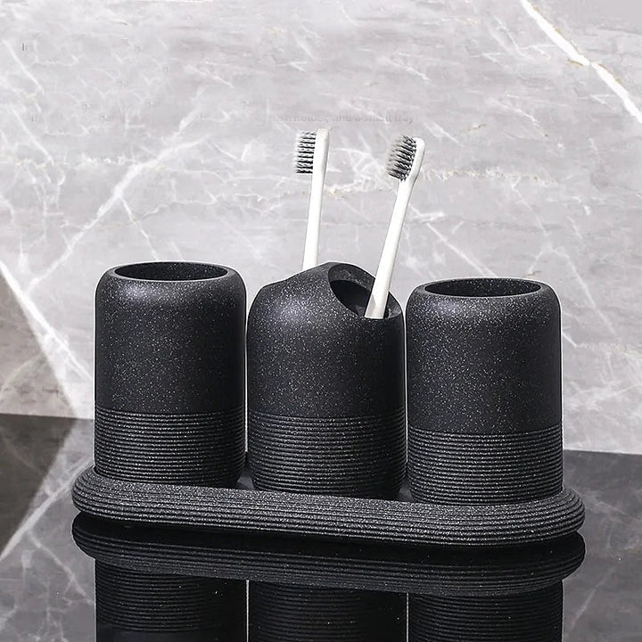 Minimalist Stone Bathroom Set 3