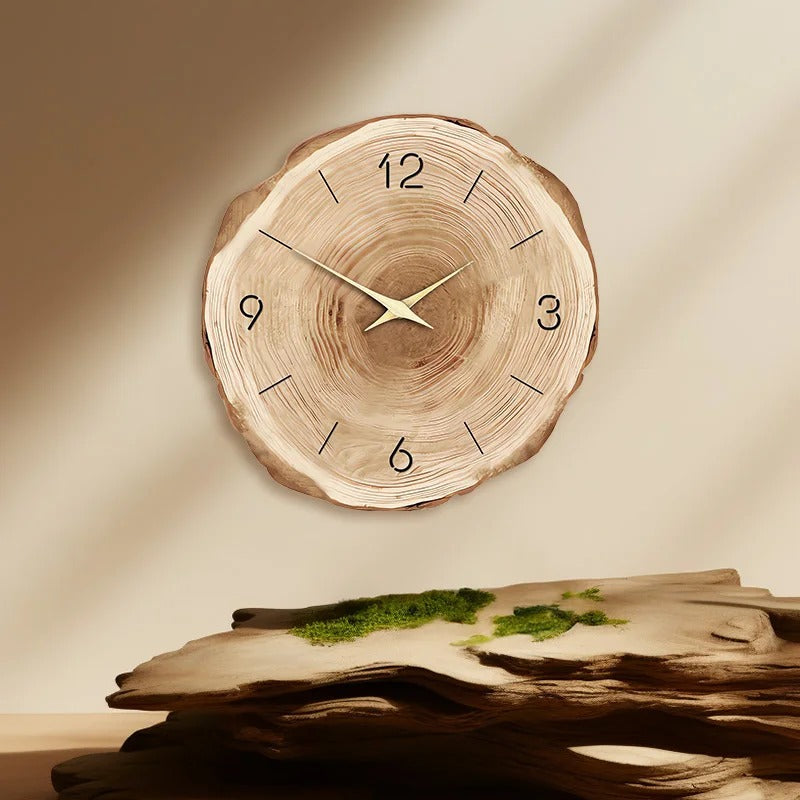 Minimalist Wooden Wall Clock 1