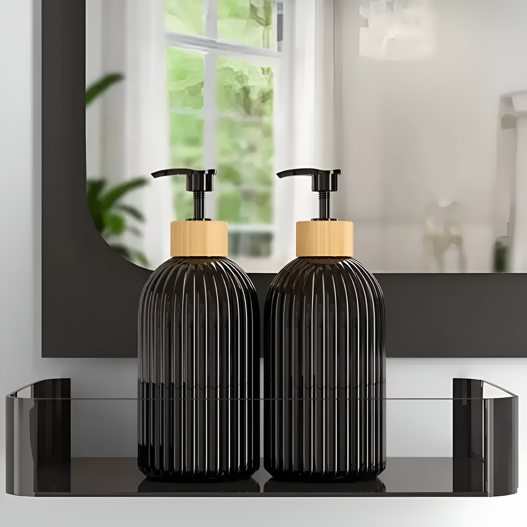 Modern Bamboo Soap Dispenser 3