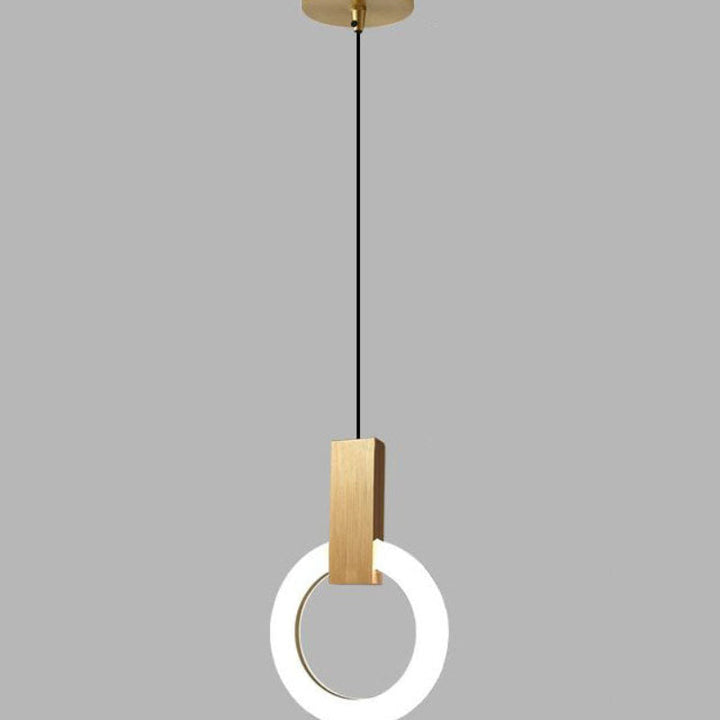 Modern Gold Pendant Lighting for Kitchen Island 0