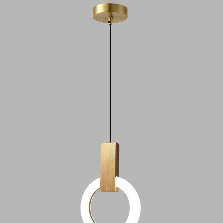 Modern Gold Pendant Lighting for Kitchen Island 1