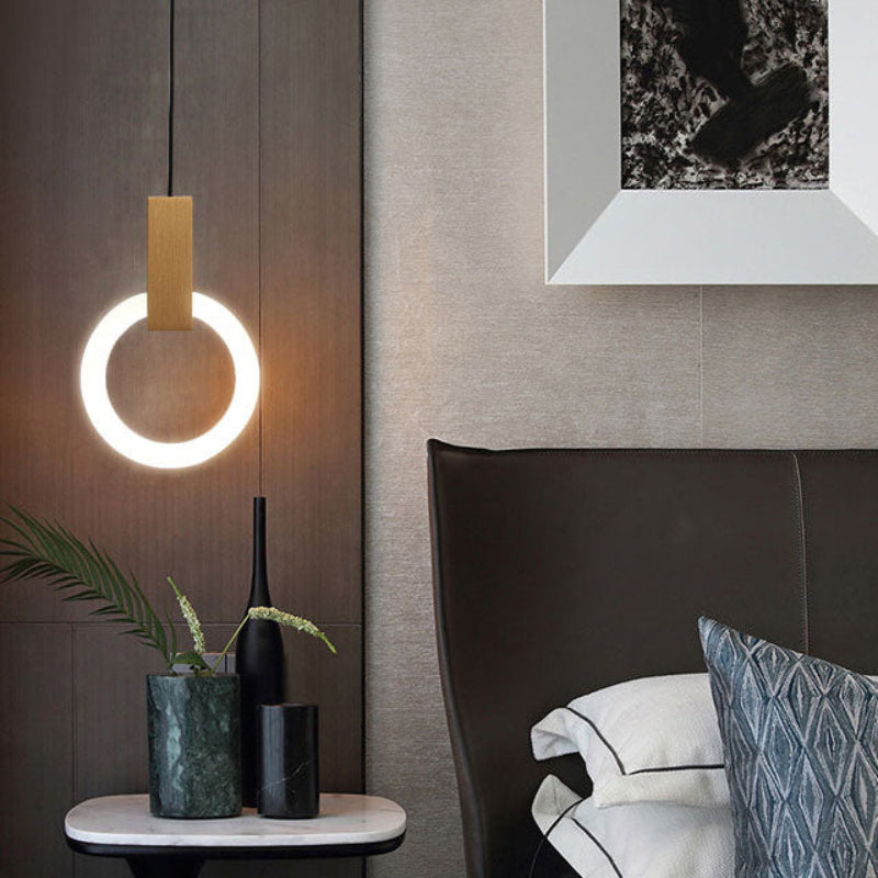 Modern Gold Pendant Lighting for Kitchen Island 3