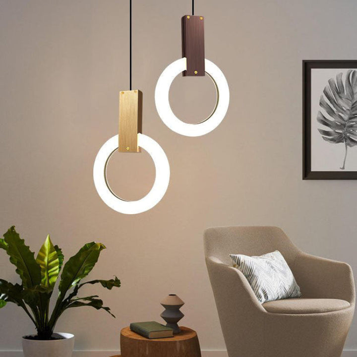Modern Gold Pendant Lighting for Kitchen Island 4