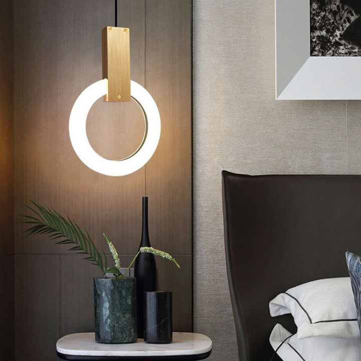 Modern Gold Pendant Lighting for Kitchen Island 5