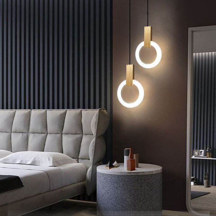 Modern Gold Pendant Lighting for Kitchen Island 7