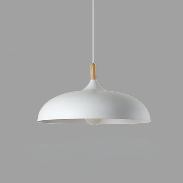 Modern Oak Pendant Light Fixture 11