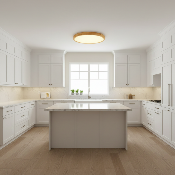 Modern Wooden Ceiling Light 2